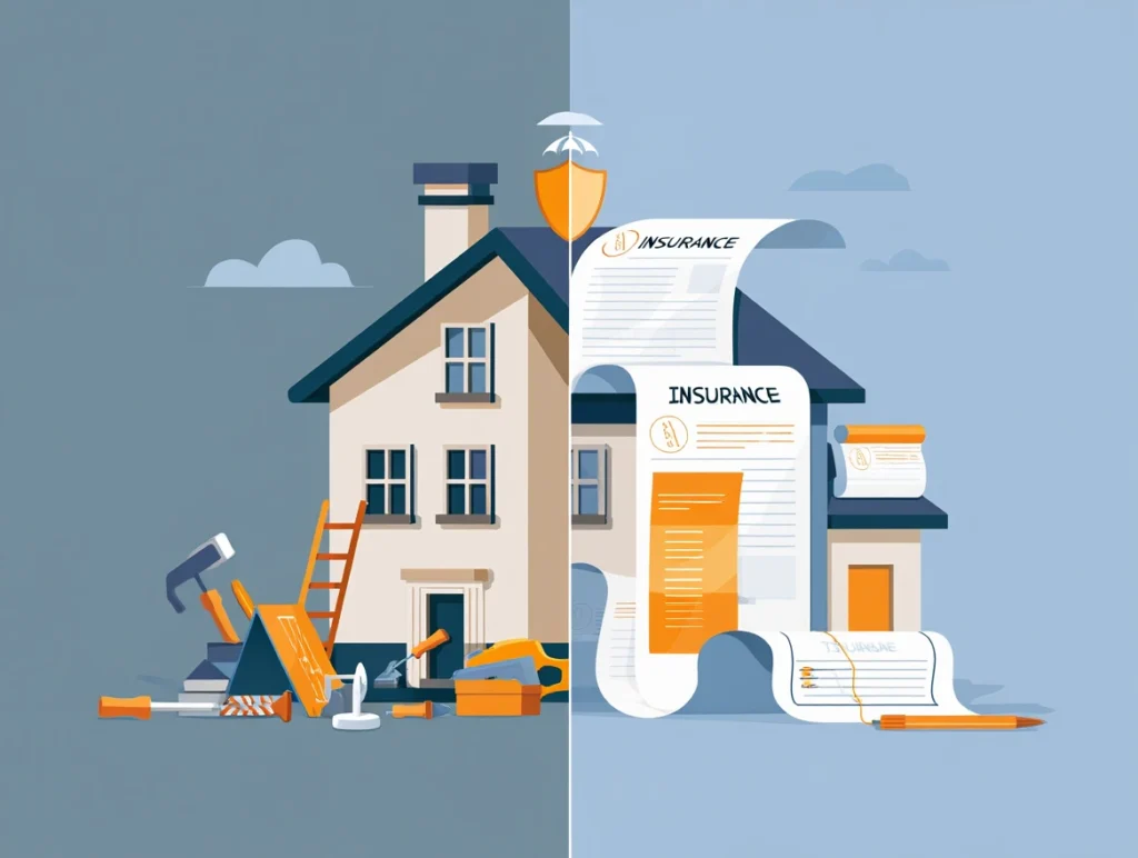 Home warranty vs home insurance comparison
